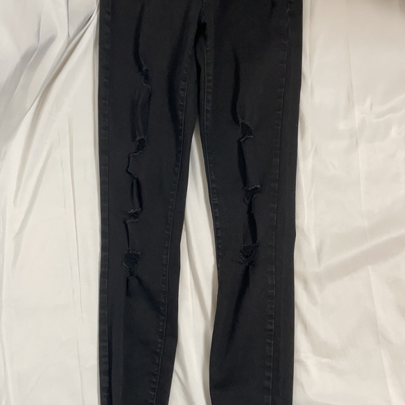 Old Navy Rockstar Mid Rise Jeans Size 4 Tall - Picture 4 of 8